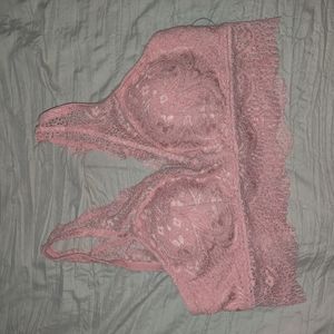 SO intimates lace bralette pink medium ZG64B224Z